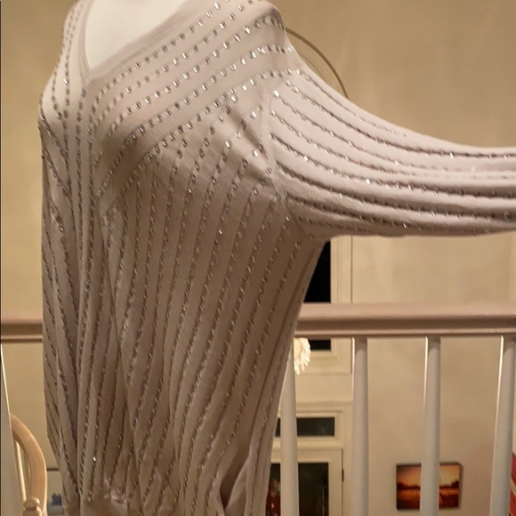 Cotten sequence sweater dress - Picture 4 of 8